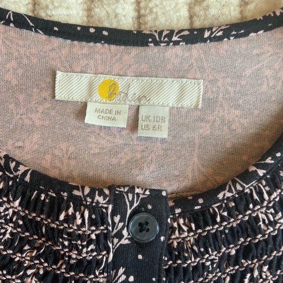 Boden jersey leaf sprig dress, Women’s size 6, NWOT - Picture 5 of 15